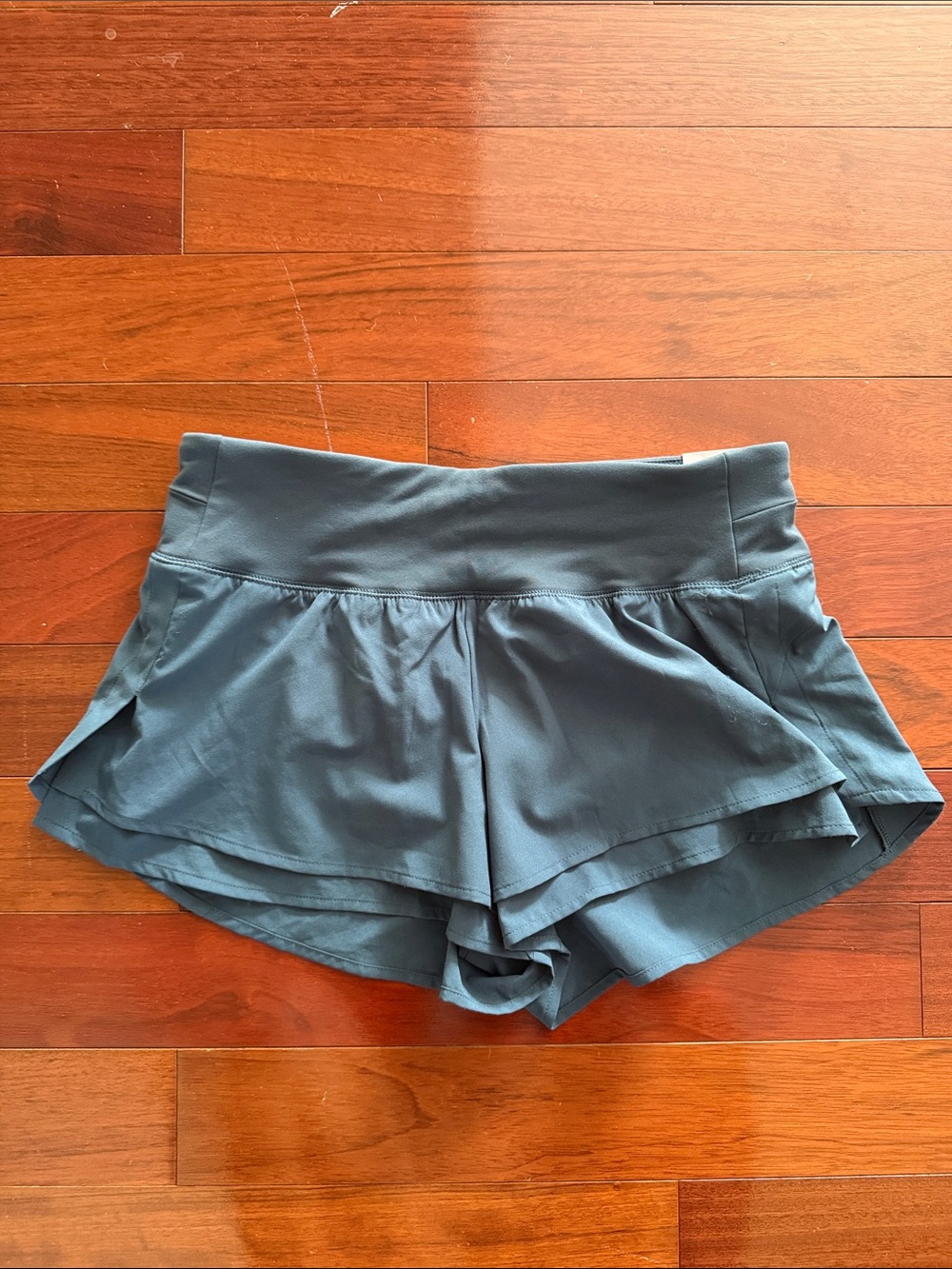NWT Calia Layered Athletic Shorts in Slate Blue